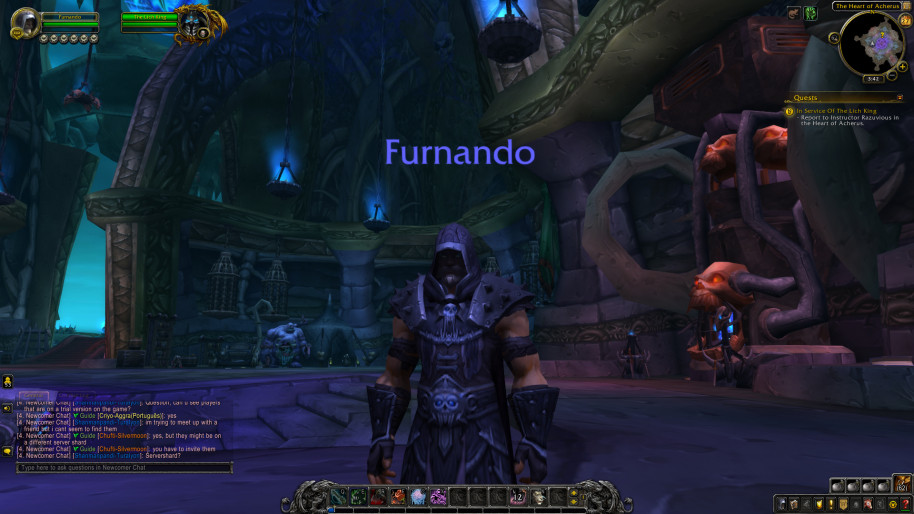 ¿Pueden sorprendernos los gráficos de World of Warcraft? Con el sombreado raytracing, se consiguen muy buenos resultados.