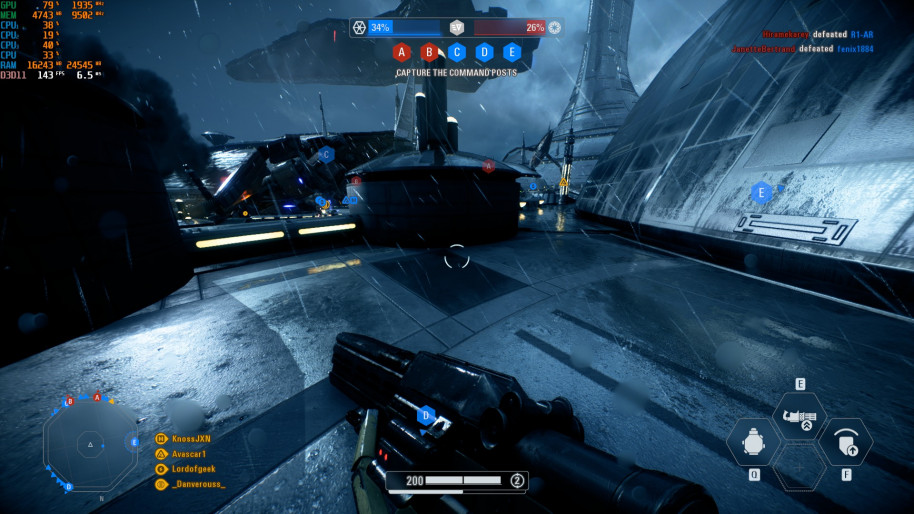 Star Wars Battlefront II, 1080p Ultra.