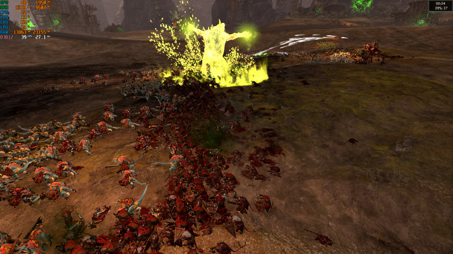 Total War Warhammer 2, 1080p Ultra (sombras en medio).