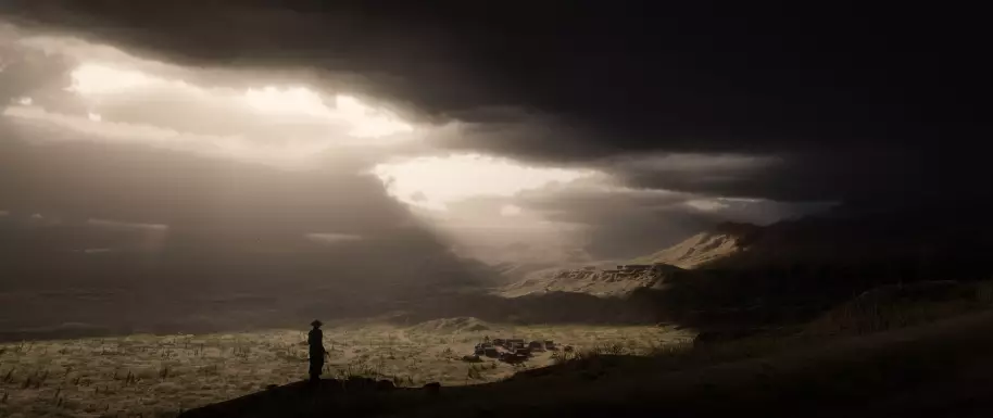 Captura de Red Dead Redemption 2, por Petri Levatahli.