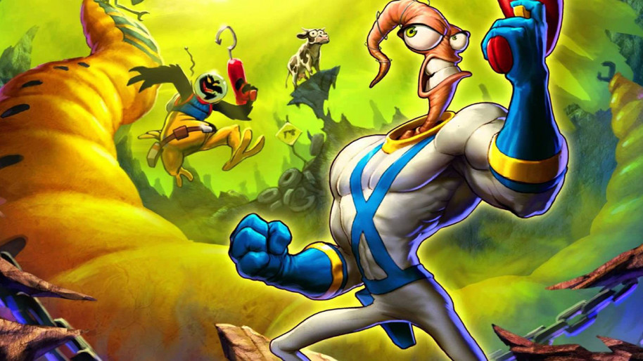 Earthworm Jim siempre ha sido conocido por sus animaciones de espera