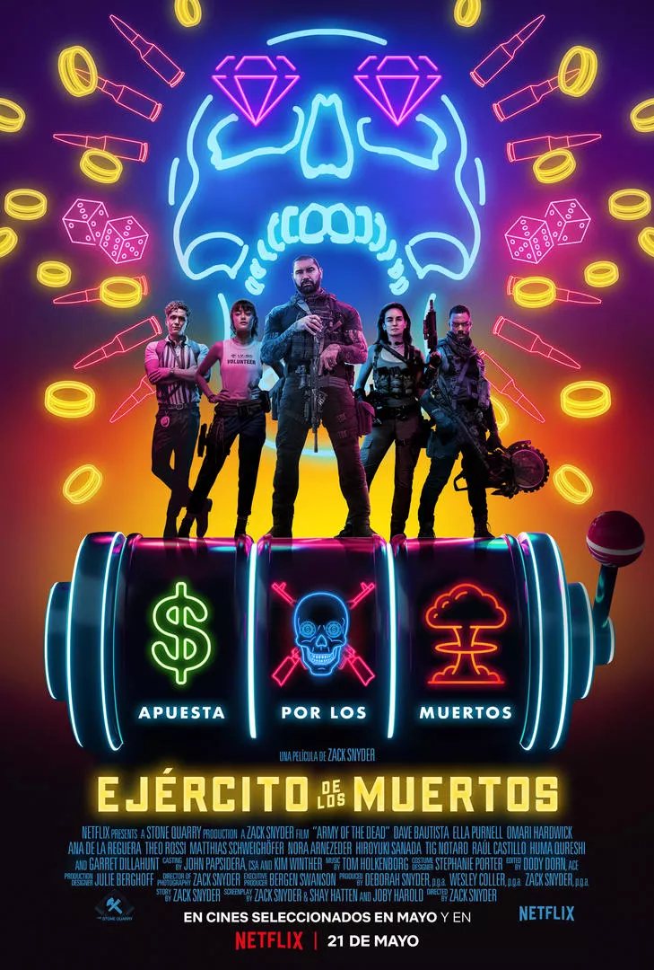 ¡Ejército de los muertos de Zack Snyder invade Madrid! Celebra su estreno participando en este evento