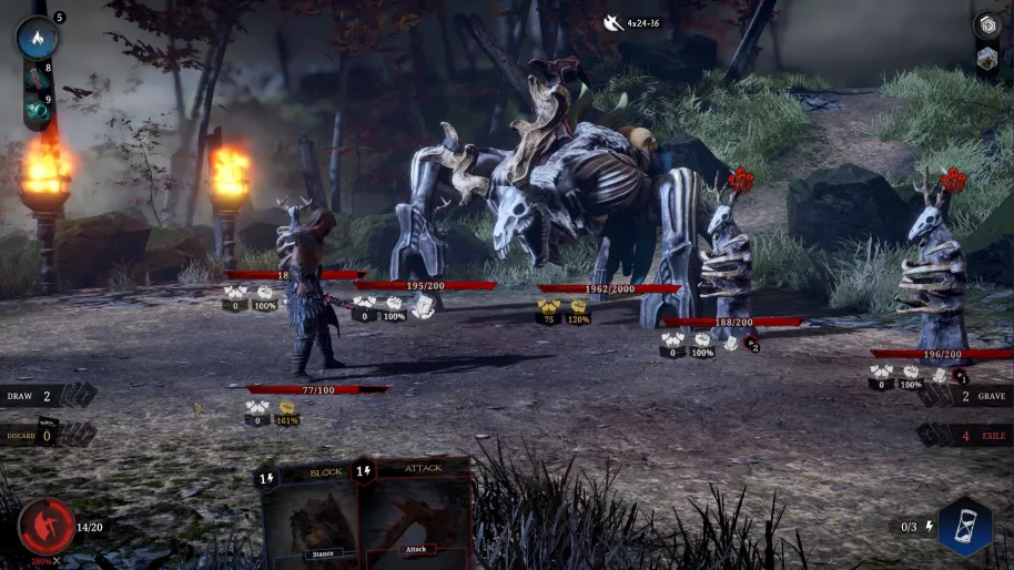 ¿Videojuegos difíciles? Tainted Grail es el RPG de cartas más duro que vas a jugar este año