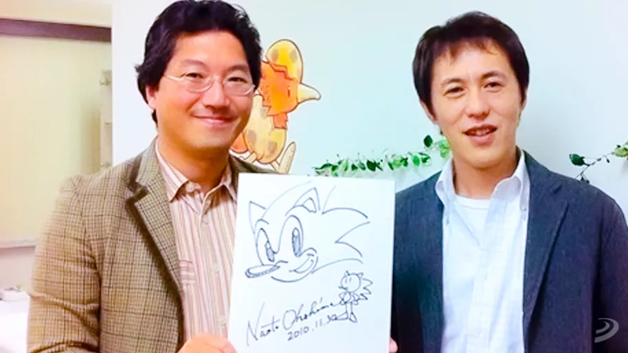 Yuji Naka y Naoto Oshima. Foto: sonic.fandom.com