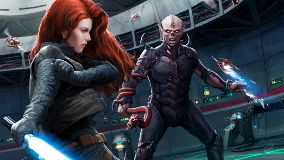 Arte de Darren Tan.
Copyright of Lucasfilm Ltd.
Published by Del Rey.