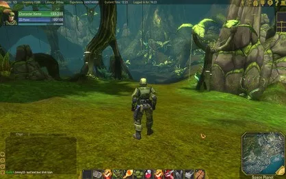 Las clásicas magias de todo buen MMO eran representadas en Halo MMO por el Psion en la parte superior izquierda de la pantalla, en la inferior asignaríamos habilidades a los botones numéricos al más puro estilo World of Warcraft.