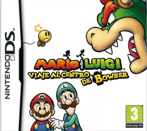 Carátula de Mario & Luigi: Viaje al Centro de Bowser