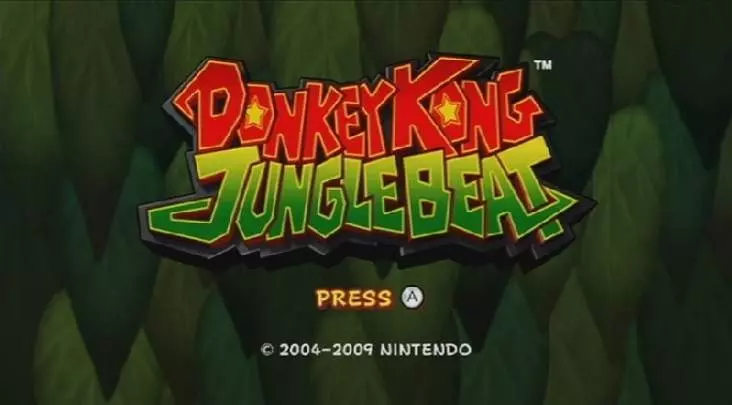 Donkey Kong Jungle Beat - Wii
