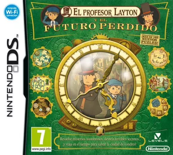 Carátula de Profesor Layton y el Futuro Perdido