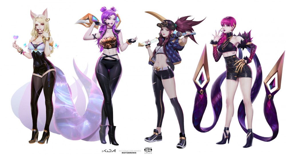El Arte Tras El Video K Pop De League Of Legends