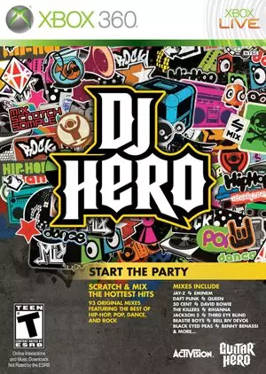 Carátula de DJ Hero