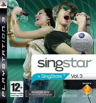 Carátula de SingStar Vol. 3