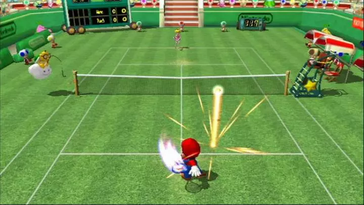Mario Power Tennis - Wii