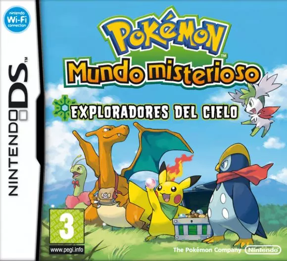Carátula de Pokémon MM: Explo. del Cielo