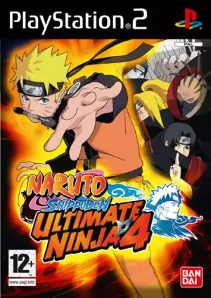 Carátula de Naruto Ultimate Ninja 4
