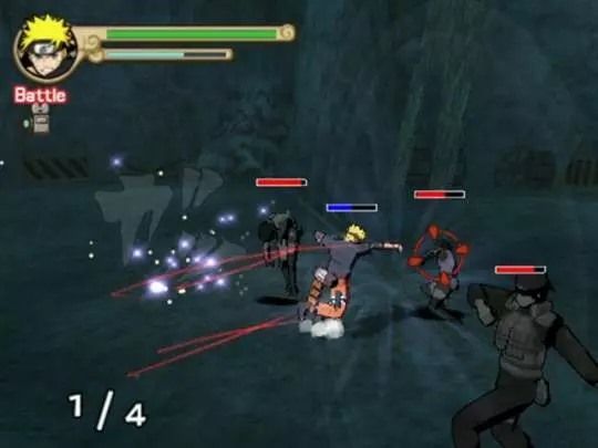 Naruto Ultimate Ninja 4 - PS2