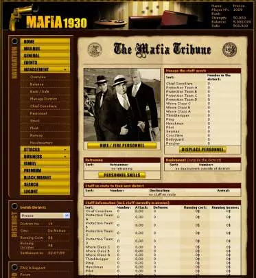 Mafia 1930 - Web