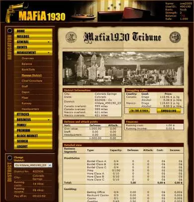 Mafia 1930 - Web
