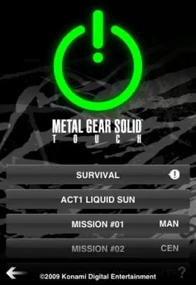 Metal Gear Solid Touch