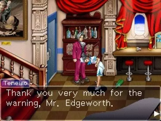 Ace Attorney Miles Edgeworth - DS