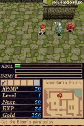 Legacy of Ys Books I & II - DS