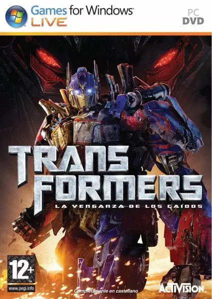Carátula de Transformers: La venganza