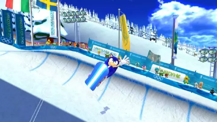 Mario y Sonic Juegos de Invierno