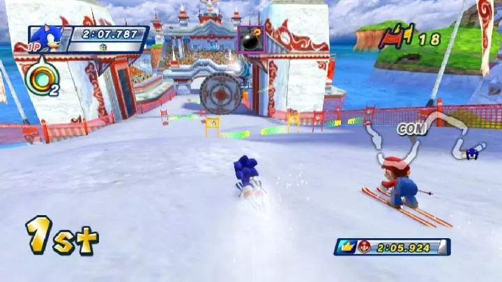 Mario y Sonic Juegos de Invierno - Wii