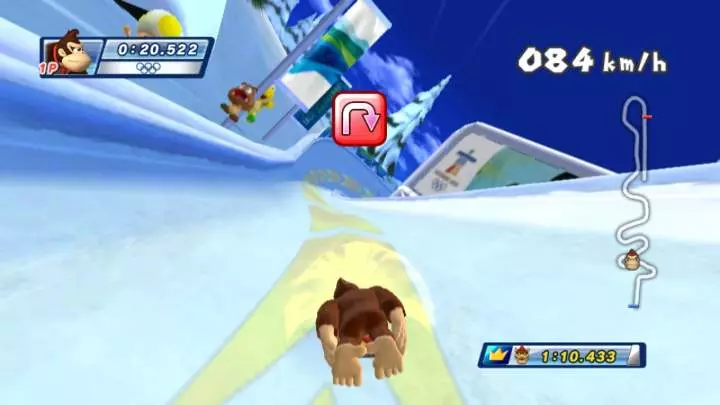 Mario y Sonic Juegos de Invierno - Wii