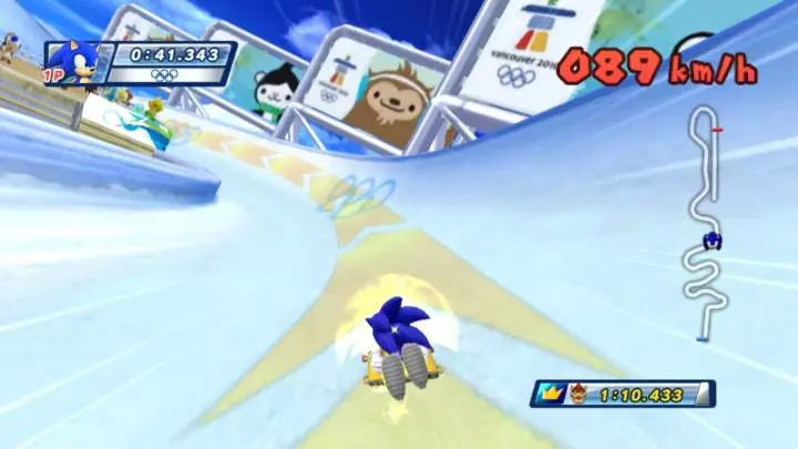 Mario y Sonic Juegos de Invierno
