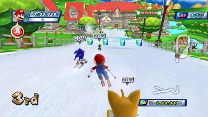 Mario y Sonic Juegos de Invierno - Wii