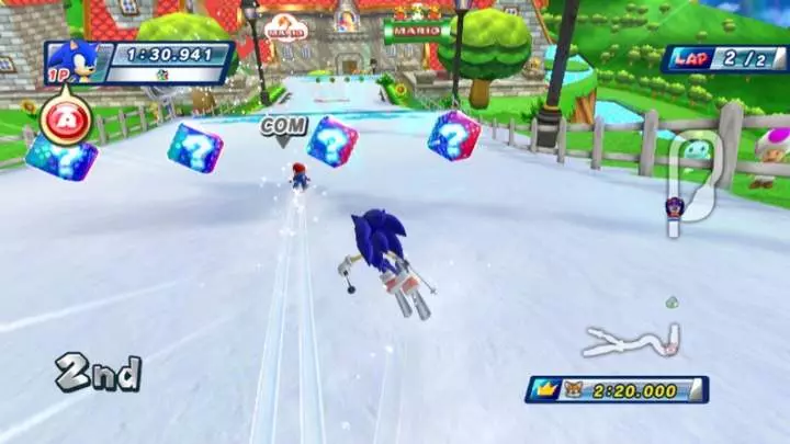 Mario y Sonic en los Juegos Olímpicos de Invierno