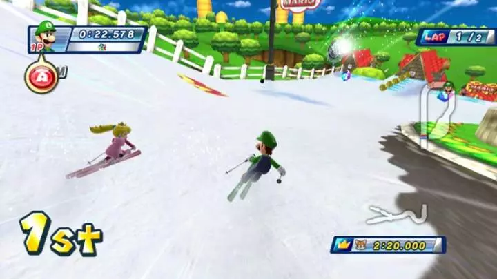 Mario y Sonic Juegos de Invierno - Wii