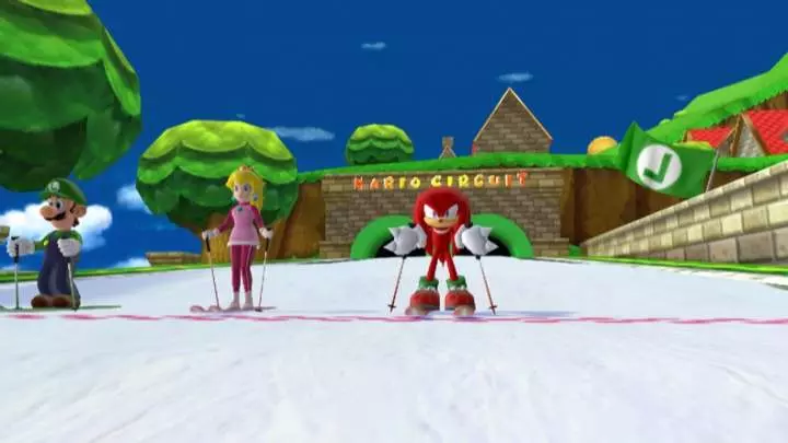 Mario y Sonic en los Juegos Olímpicos de Invierno