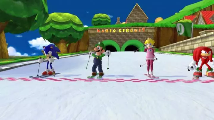 Mario y Sonic Juegos de Invierno - Wii