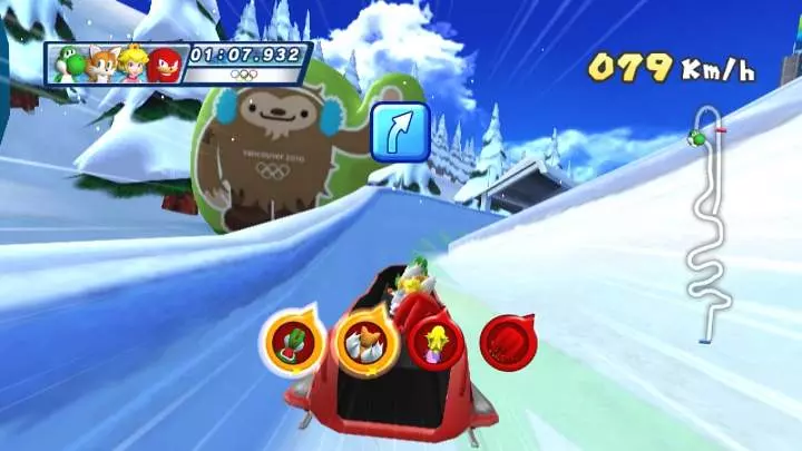 Mario y Sonic Juegos de Invierno