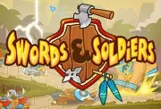Carátula de Swords & Soldiers - Wii