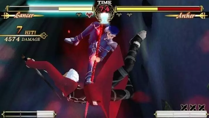 Fate Unlimited Codes Portable