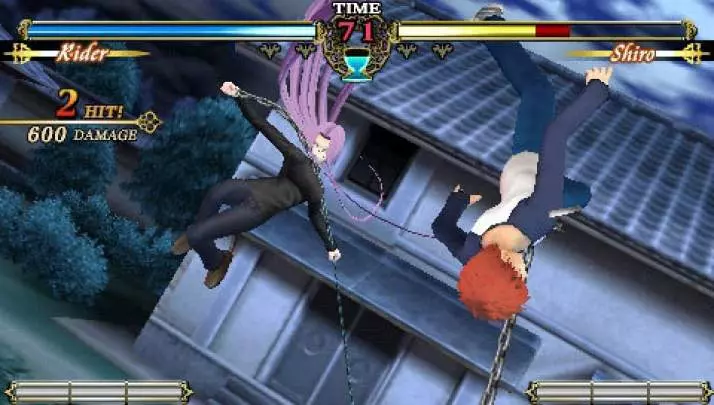 Fate Unlimited Codes Portable