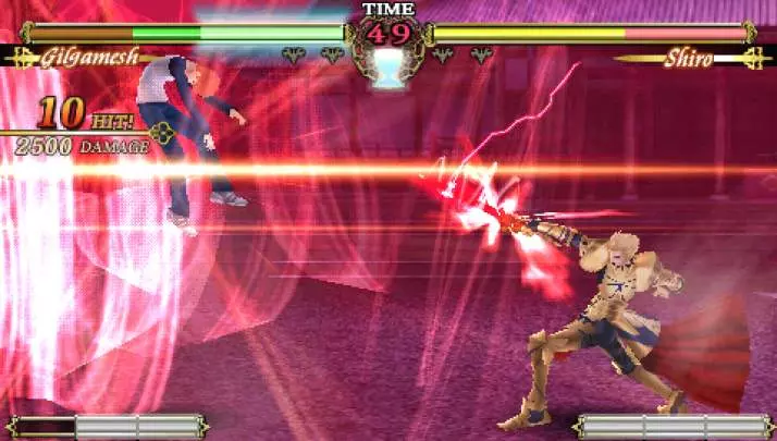 Fate Unlimited Codes Portable