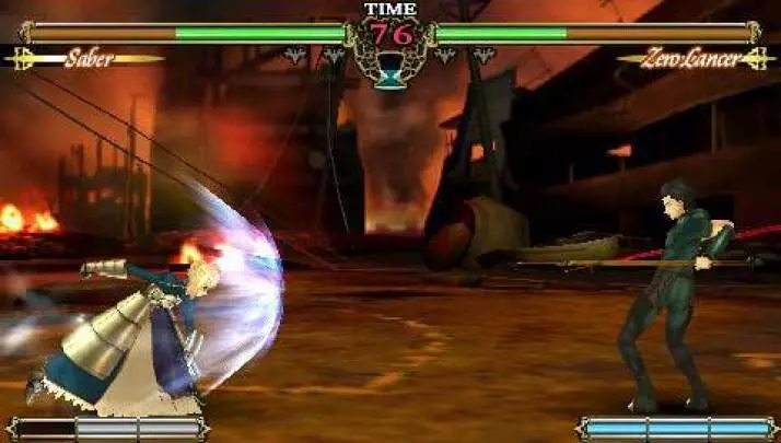 Fate Unlimited Codes Portable