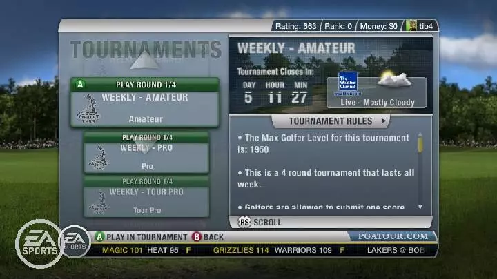 Tiger Woods PGA TOUR 10