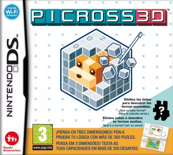 Carátula de Picross 3D