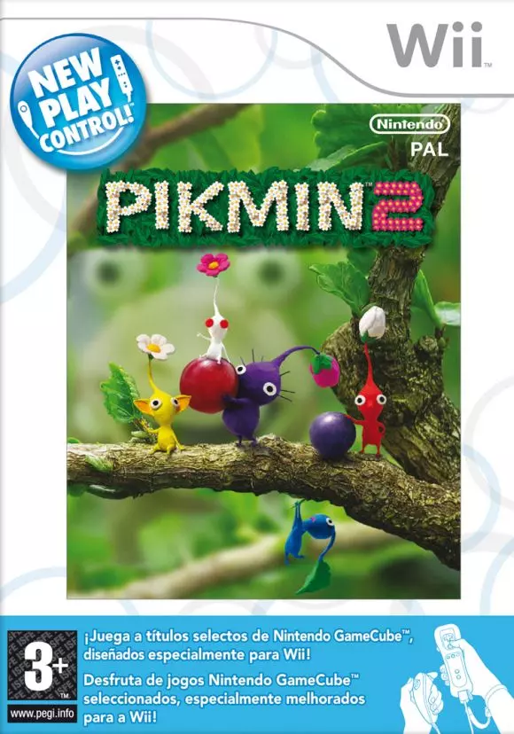 Carátula de Pikmin 2