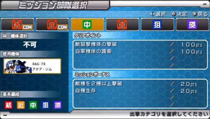 Mobile Suit Gundam: Senjo no Kizuna