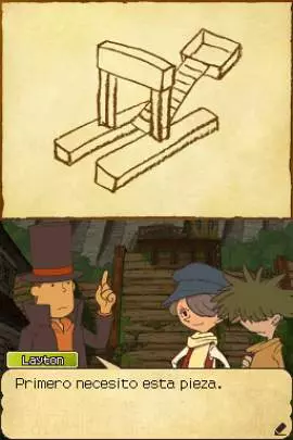 El profesor Layton y La llamada del Espectro - DS