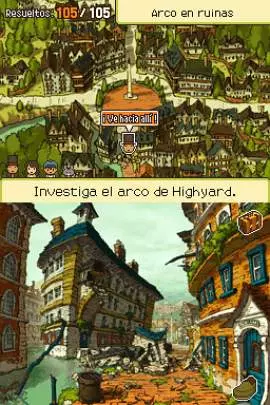 El profesor Layton y La llamada del Espectro - DS