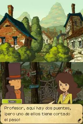 El profesor Layton y La llamada del Espectro - DS