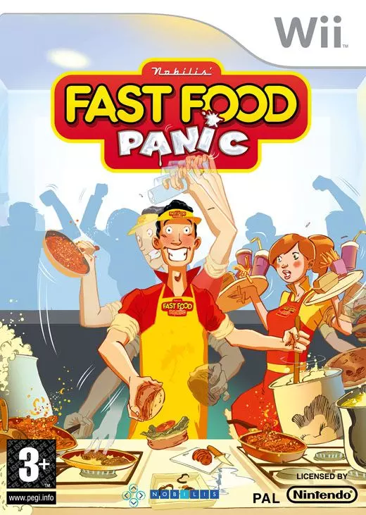 Carátula de Fast Food Panic