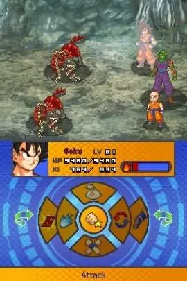 Dragon Ball Z Attack of the Saiyans - DS